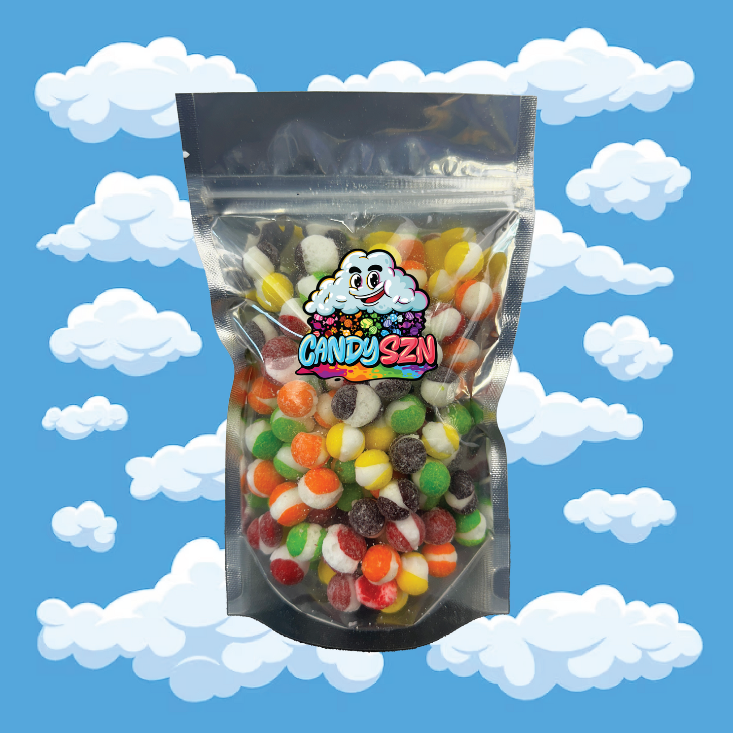 Freeze Dried Sour Rainbow Snacks